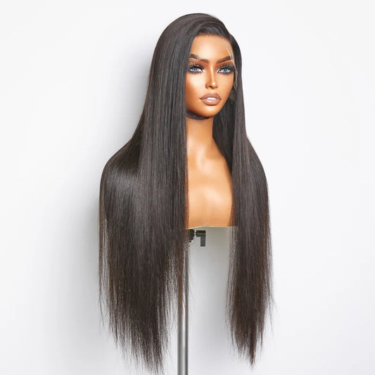 HD Straight Lace Frontal Wig  28 / 13X4 / 180%   